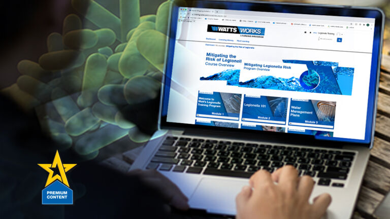 Component images for Healthcare page and Legionella Resources page