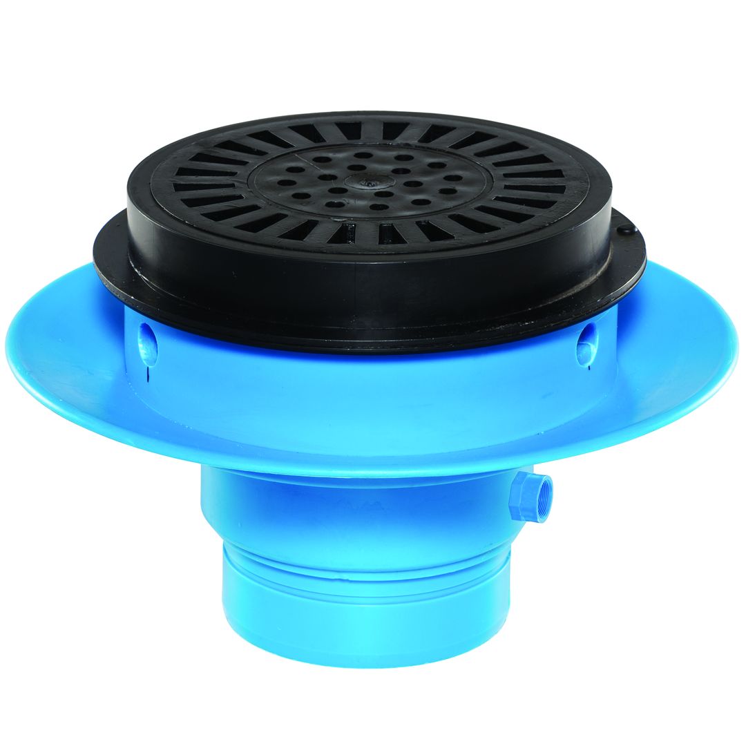Product Image - Floor Drains with Primer Blueline FRPP NH