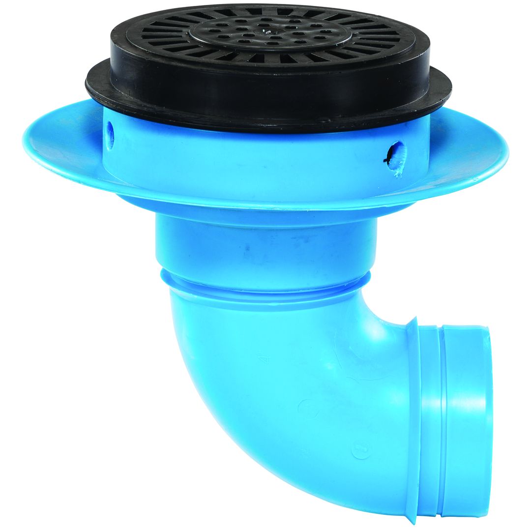 Product Image - Floor Drains with Side Outlet Blueline FRPP NH