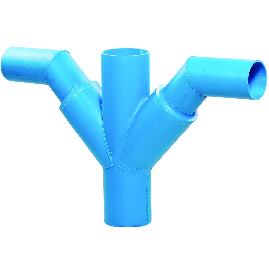Product Image - Reducing Dbl Long Turn Wyes Blueline FRPP NH - Large - Angle