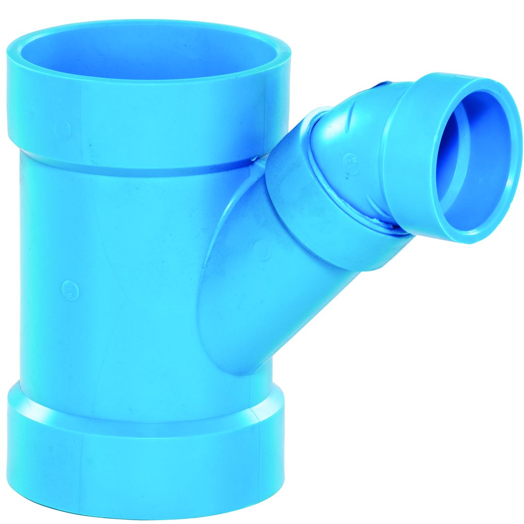 Product Image - Reducing Long Turn Wyes Blueline FRPP SF - 4 x 2 - Angle