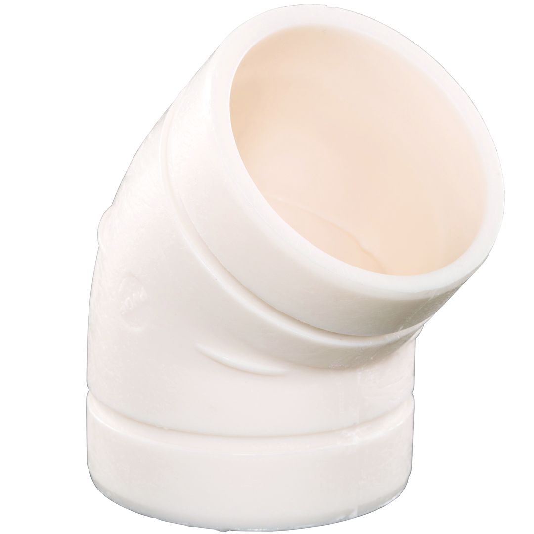 Product Image - 45 Elbows Plenum Plus PVDF NH - Angle