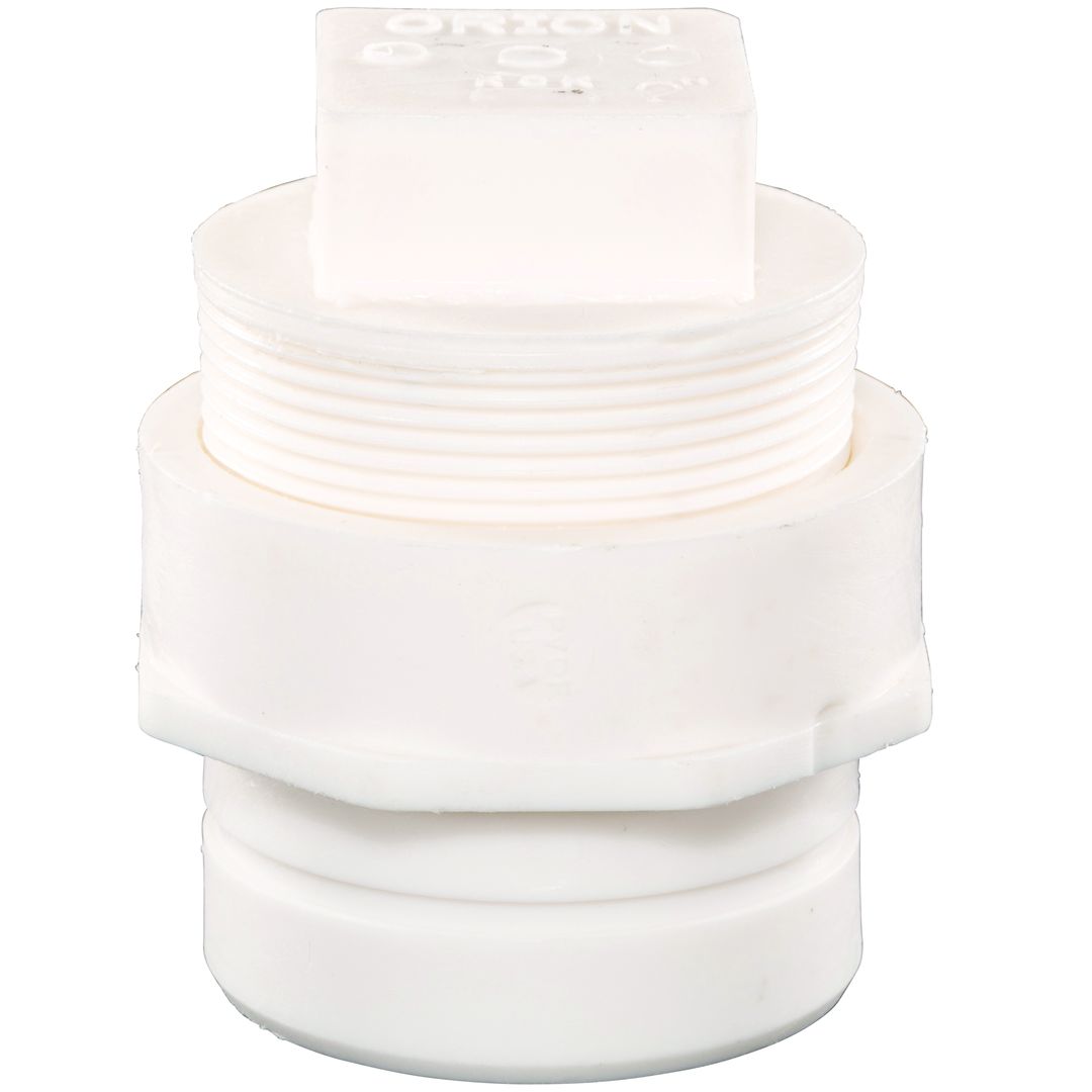 Product Image - End Cleanout Adapters Plenum Plus PVDF NH